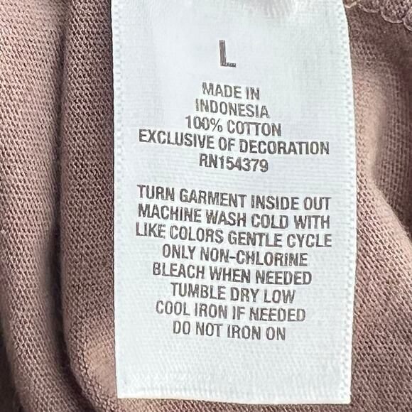 AEROPOSTALE Men's NWT Varsity Style Spell Out Tee L Preppy School Embellished - Picture 6 of 6